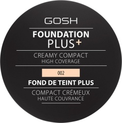 Gosh, Plus, Fundație compactă, 002, Fildeș, 9 g
