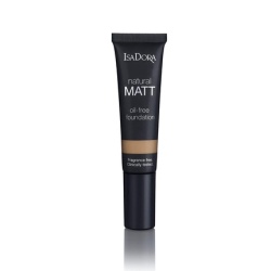 IsaDora, Natural Matt, Fără ulei, Mat, Fond de ten lichid, 20, Miere, 50 ml