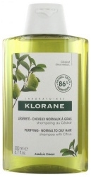 Klorane, Citrus, Paraben-Free, Hair Shampoo, Cleansing, 200 ml