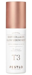 Pestelo, T3 Baby Collagen Glow Serum Mist, Hidratare, Before and after makeup, Spray, Pentru față, 50 ml