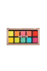 Profusion Cosmetics, Neon, Paletă de farduri de ochi, 10 nuanțe, 103 g