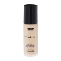 Pupa, Wonder Me, Fără parabeni, Rezistent la apă, Fond de ten lichid, 009, Alabastru - Neutru, 30 ml