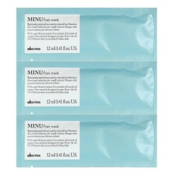 Set, Davines, Minu, Hair Treatment Cream Mask, Illuminating, 12 pcs, 12 ml