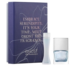 Set Ghost: The Fragrance, Eau De Toilette, For Women, 5 ml + Ghost, Nail Polish, Metallic Blue, 10 ml