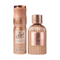Set Paris Corner: Qissa Delicious, Eau De Parfum, For Women, 100 ml