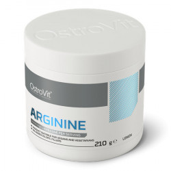 Supliment alimentar OstroVit Arginine Powder, Lemon, 210 gr - Img 3