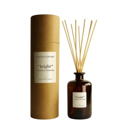 The Olphactory, Bright Orange & Cinnamon, Fragrance Sticks, Aroma Reed Diffuser, 500 ml