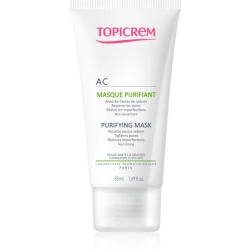 Topicrem, AC Purifying Mask, Cleansing & Purifying, Cream Mask, For Face, 50 ml