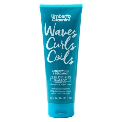 Umberto Giannini, Waves Curls Coils, Șampon pentru păr, Defining & Moisturising, 250 ml
