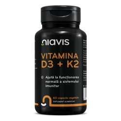 Vitamina D3 + K2 60cps