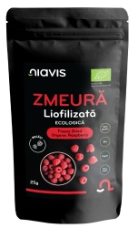 Zmeura Liofilizata Bucati Ecologica/BIO 25g