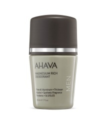 Ahava, Ahava, Magneziu, Antiperspirant, Deodorant roll-on, Pentru bărbați, 50 ml
