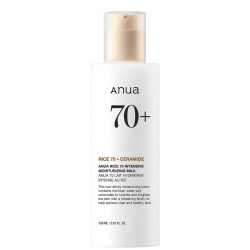 Anua, Rice 70 Glow, Rice, Intense Hydration, Milk, For Face, 150 ml
