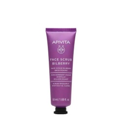 Apivita, Bilberry, Brightening & Exfoliating, Cleansing Scrub, For Face, 50 ml