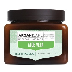 Arganicare, Aloe Vera, Vegan și fără cruzime, Mască cremă pentru tratamentul părului, Hydrating &