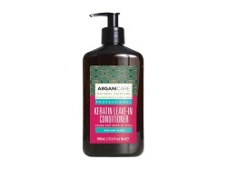 Arganicare, Keratin, Balsam de păr fără clătire, Strălucitor, 400 ml