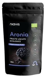 Aronia Fructe Uscate Raw Ecologice 125g