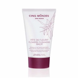 Cinq Mondes, Flowers, Demachiere, Balsam de curățare, Pentru față, 200 g