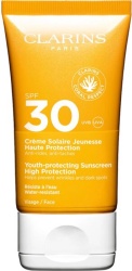 Clarins, Sun Care, Hidratant, Cremă de soare, Pentru față, SPF30, 50 ml
