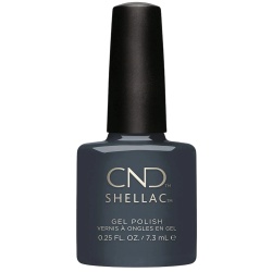 CND, Shellac, Gel, Semi-Permanent Nail Polish, Asphalt, 7.3 ml