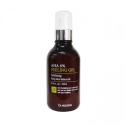 Dr. Hedison, Aha, 6% AHA concentration, including citric, glycolic, and lactic acids., Neted, Gel exfoliant, 200 ml