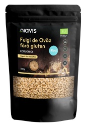 Fulgi de Ovaz Ecologici Fini fara Gluten Ecologici/BIO 500g