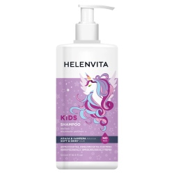 Helenvita, Kids Unicorn, Șampon pentru păr, Pentru strălucire și finețe, 500 ml