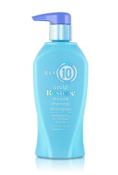 It's a 10, Scalp Restore Miracle, Cărbune, Șampon pentru păr, Îndepărtați excesul de ulei și reziduurile de produs, 295.7 ml