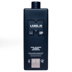 Label.M, Cool Blonde, Hair Shampoo, For Neutralisation Of Yellow Tones, 1000 ml