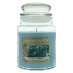 Liberty Candle, Ocean Breeze, Cool, Scented Candle, 510 g