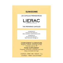 Lierac, Sunissime, Enhance & Prolong Tan, Capsule, 30 de capsule, 11.4 g