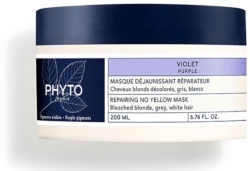 Phyto, Anti-yellow Mask Phyto Violet, Hair Treatment Cream Mask, Repairing, 200 ml