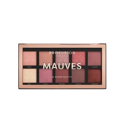 Profusion Cosmetics, Profusion, Paletă de farduri de ochi, Mauves, 10 nuanțe, 103 g