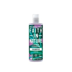 Sampon calmant cu lavanda si muscata pentru par normal si uscat Faith in Nature, 100 ml