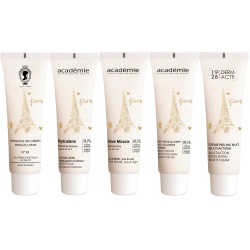 Set Academie Scientifique De Beaute: Princess, Firming & Brightening, Day, Cream, For Face, 30 ml + Hydraderm, Hydrating, Fluid, For Face, 30 ml + Seve Miracle, Regenerating, Day & Night, Cream, For Face, 30 ml + Collagen Marine, Hydrating & Nourishing,…