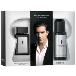 Set Antonio Banderas: The Secret, Eau De Toilette, For Men, 50 ml