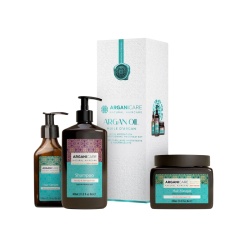 Set Arganicare: Argan Oil & Shea Butter, Hair Shampoo, Repairing & Moisturising, 400 ml