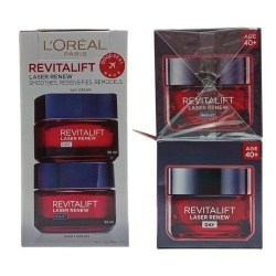 Set L'Oreal Paris: Revitalift Laser Renew, Hyaluronic Acid, Anti-Ageing, Day, Cream, For Face, 50 ml
