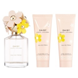 Set Marc Jacobs: Daisy Eau So Fresh, Eau De Toilette, For Women, 75 ml + Daisy Eau So Fresh, Hydrating, Body Lotion, 75 ml + Daisy Eau So Fresh, Hydrating, Shower Gel, All Skin Types, 75 ml