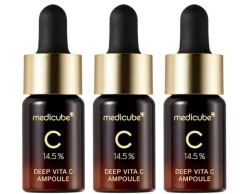 Set, Medicube, Deep Vita C, Luminare, Loțiune tonică, Pentru față și gât, 3 buc, 30 g