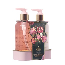Set The Luxury Bathing Company: Velvet Rose & Peony, Moisturizing, Hand Cream, 300 ml