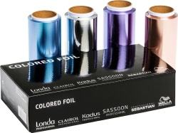 Set, Wella Professionals, Wella Professionals, Folie de aluminiu pentru coafură, Multicolor, 4 buc