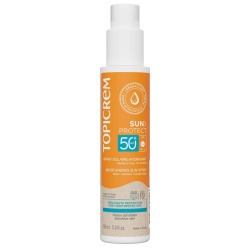 Topicrem, Sun Protect, Hidratant și protector, Spray pentru protecție solară, SPF 50, 150 ml
