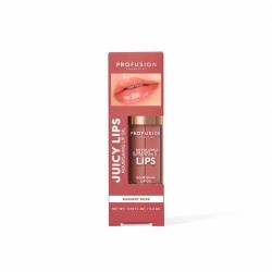 Ulei de buze hranitor si colorat Juicy Lips Tint, nuanta Radiant Rose, Profusion Cosmetics, 5.2 ml