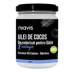 Ulei de Cocos Dezodorizat pentru Gatit (RBD) Ecologic/BIO 500ml