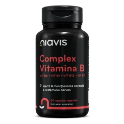 Vitamina B Complex - Vit B6 + Vit B1 + Vit B12 + Vit B7 60CPS