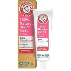 Arm & Hammer, Gum Protect, ingrediente 100% naturale, Protecția gingiilor, Pastă de dinți, 75 ml