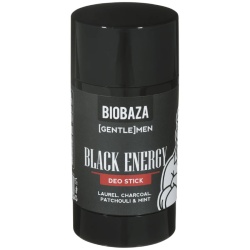 Biobaza, Black Energy, Ingrediente naturale, Refreshing & Protecting, Fresh & Green, Deodorant stick