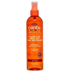Cantu, Next Day Curl, Unt de shea, Balsam de păr fără clătire, Revitalizare, 355 ml