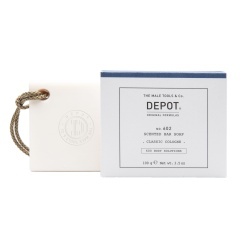 Depot, 600 Body Solutions No. 602, Complex botanic, Curățare, Cologne clasic, Bară de săpun parfumată, Note florale, 100 g